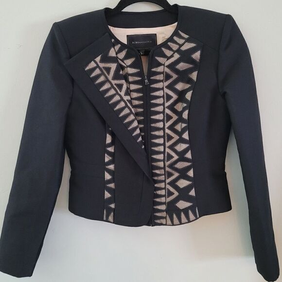 BCBGMAXAZRIA zipped jacket Size Small - Picture 1 of 15